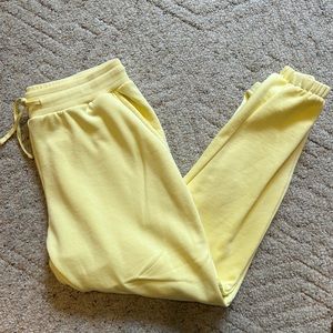 YoungLA Mens Yellow OG Joggers
